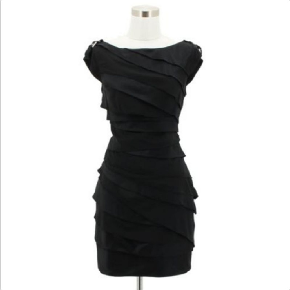 NWT KAREN MILLEN Designer Dress Size 8 Black